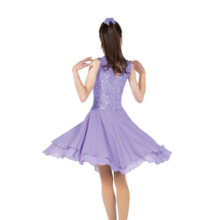 Jerry's Ready to Ship Dancerella #111 Dance Skating Dress - Iris