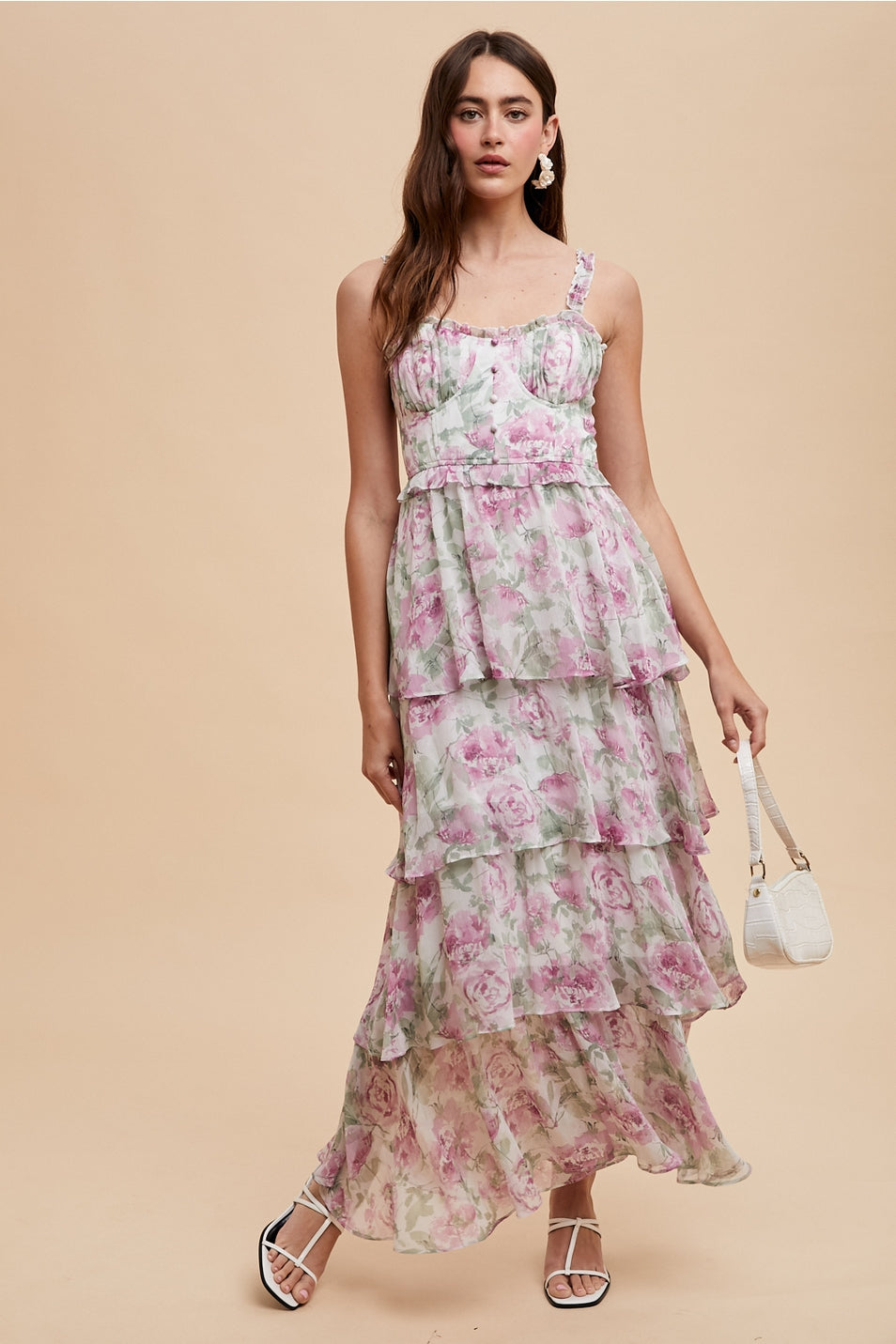 english rose maxi dress Ready to Ship English Rose Maxi Dress Adult Medium