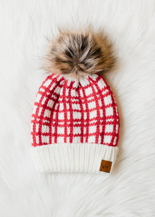 Panache Ready to Ship Hat - Red Plaid