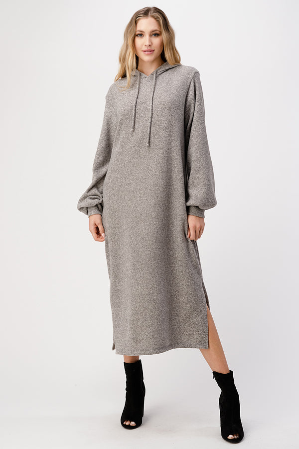 Ready to Ship Hoodie Maxi Dress Adult Small