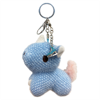 CN Animal Key Chain - Blue Unicorn