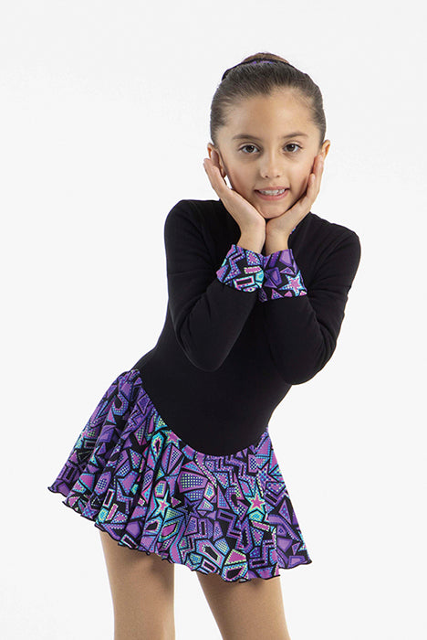 mondor born to skate dress Mondor Born To Skate Clematis Polartec Dress - Size: 12-14