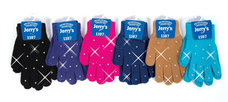 Jerry's Scattered Crystal Gloves - 7 Colors