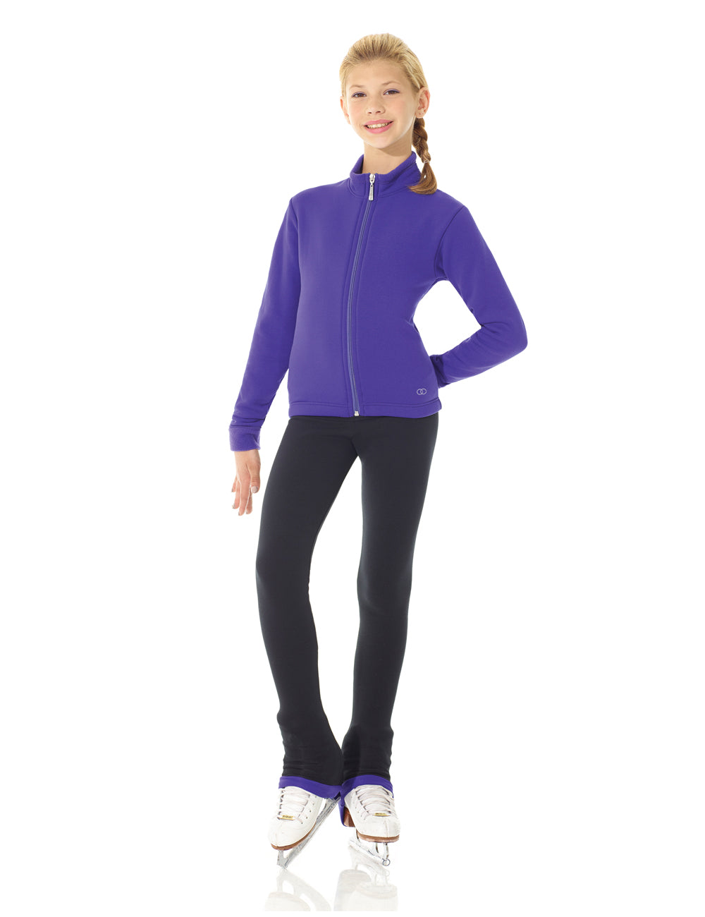 Mondor - Child's ColorBlock Polartec Skating Dress - Mykonos main image 1