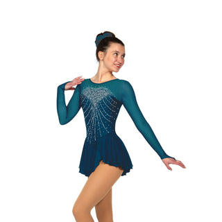 Solitaire Sweetheart Super Crystal Skating Dress - 5 Colors