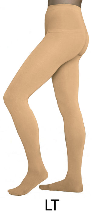 Buy light-tan CN Over the Boot Skating Tights w/ Swirl Crystals