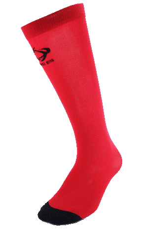 Buy red Thinees Ultra Thin Skating Socks