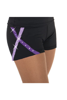 Jerry's Ready to Ship Bling Shorts - Purple