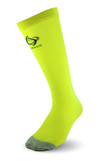 Buy neon-yellow Thinees Ultra Thin Skating Socks
