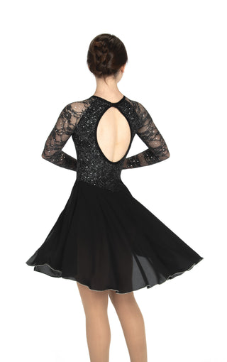 black lace figure skating dress Lace Black Ice Skating Dresses Brad Griffies BN1713 - Brad Griffies Dresses - Brand