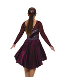 Jerry's Ready to Ship Satin Swizzle #196 Dance Skating Dress