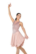 Jerry's Blush Ballgown #205 Dance Skating Dress