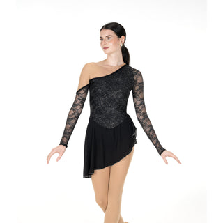 Jerry's Bare Shoulder #220 Skating Dress - Black - Northern Ice and Dance