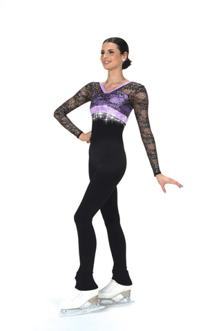 Jerry's Ready to Ship Ice Crystals Unitard - Lilac