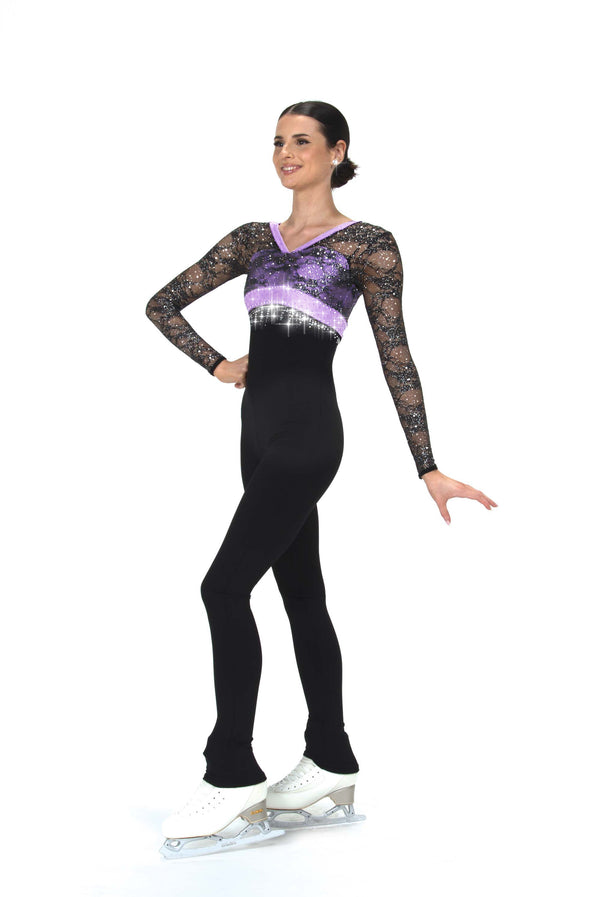 Jerry's Ready to Ship Ice Crystals Unitard - Lilac