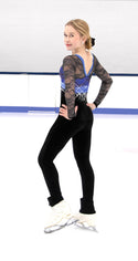 Jerry's Ready to Ship Ice Crystals Unitard - Royal
