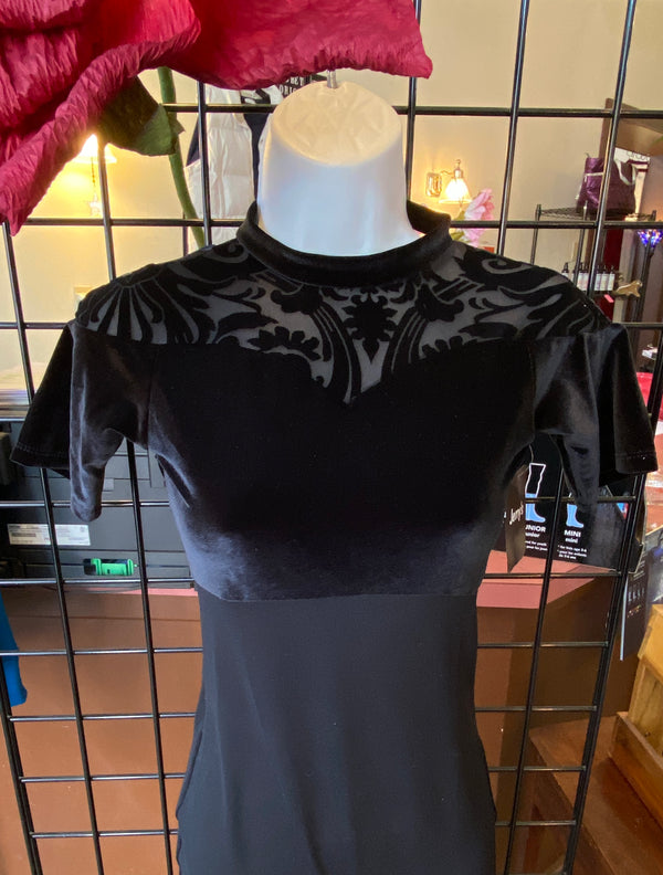 Jerry's Ready to Ship Velvet Burnout Catsuit