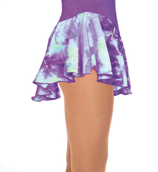 Jerry's Ready to Ship Glitter Tie Dye Skating Skirt - Purple