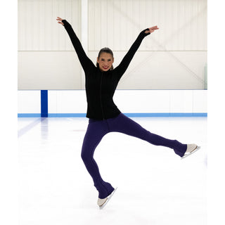 Jerry's High Waist Supplex Skating Pants - Plum
