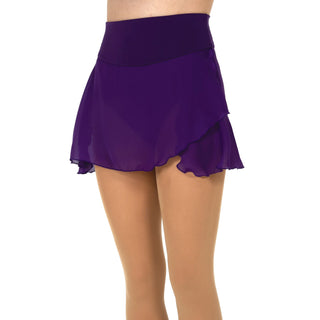 Jerry's Faux Wrap Skating Skirt - Plum
