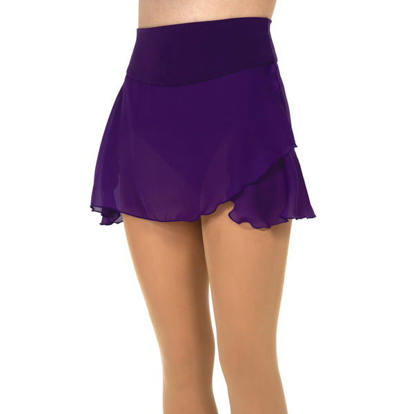 Jerry's Faux Wrap Skating Skirt - Plum