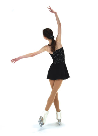 Jerry's On the Edge #521 Skating Dress - Jet Black - Northern Ice and Dance