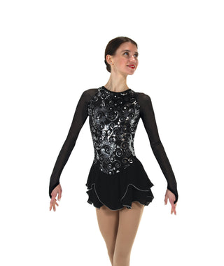 Jerry's Silverqueen #522 Skating Dress - Northern Ice and Dance