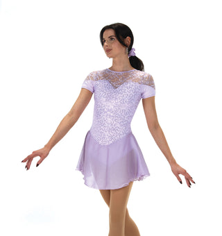 Jerry's Softly Sequins #528 Skating Dress - Light Lilac