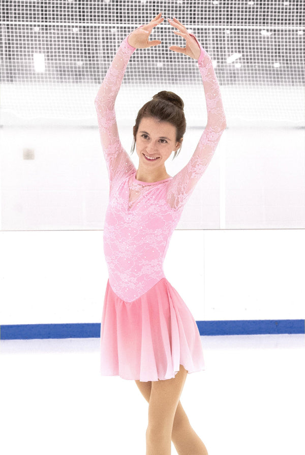 Jerry's Rosings Park #529 Skating Dress - Rose Pink