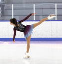Jerry's Freeze #533 Beaded Skating Dress - Pine