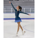 Jerry's Freeze #533 Beaded Skating Dress - Pine