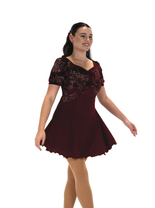 Jerry's Ready to Ship Belle of Bordeaux #535 Skating Dress