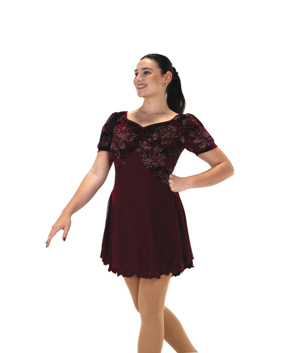 Jerry's Ready to Ship Belle of Bordeaux #535 Skating Dress