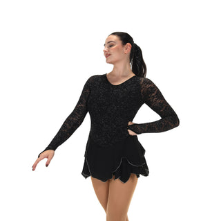 Jerry's Ready to Ship Lace Lives On #545 Skating Dress - Black