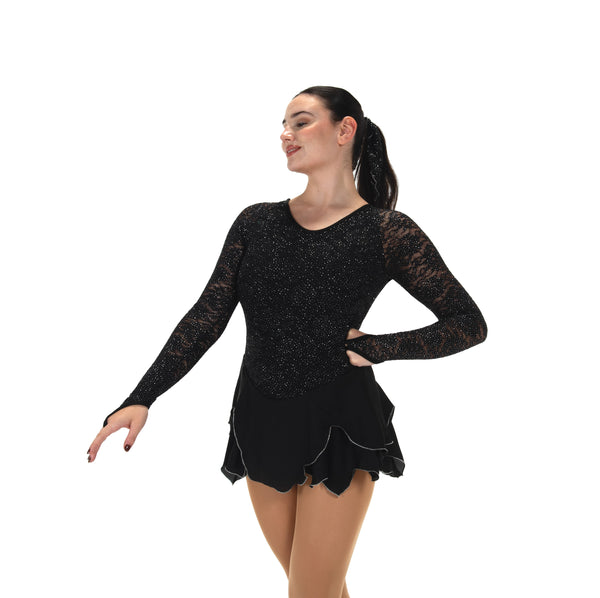 Jerry's Ready to Ship Lace Lives On #545 Skating Dress - Black