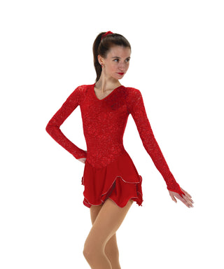 Jerry's Lace Lives On #545 Skating Dress - Red