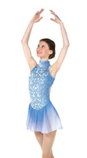 Jerry's Ready to Ship Clematis #547 Skating Dress - Blue Mist