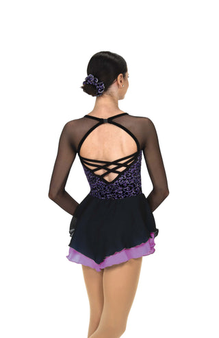 Jerry's Ready to Ship Sound of Swirls #558 Skating Dress - Purple
