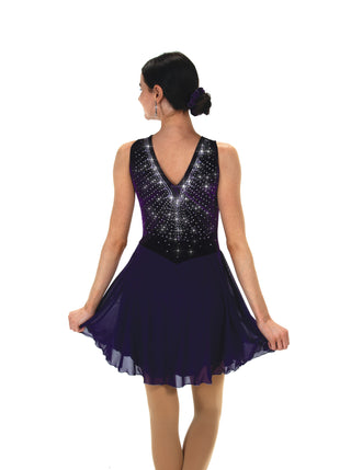 Jerry's Crystallization #560 Beaded Skating Dress