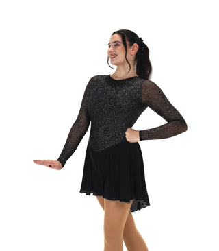 Jerry's Silver Dust #569 Skating Dress - Black