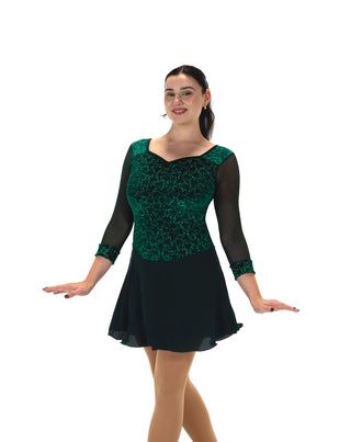 Jerry's Sheen of Green #572 Skating Dress