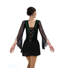 Jerry's Ready to Ship Emerald & Onyx #574 Skating Dress