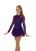 Jerry's Amethyst Rose #575 Skating Dress - Northern Ice and Dance