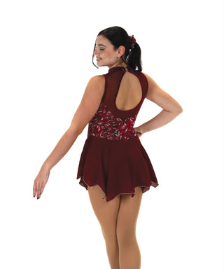 Jerry's Scarlet Scallops #584 Skating Dress