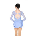 Jerry's Lady in Lace #597 Skating Dress - Blue Mist