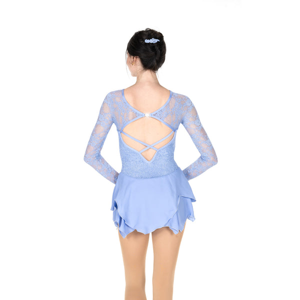 Jerry's Lady in Lace #597 Skating Dress - Blue Mist