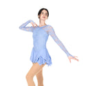 Jerry's Lady in Lace #597 Skating Dress - Blue Mist