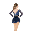 Jerry's Embellishment #611 Beaded Skating Dress - Navy