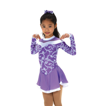 Jerry's Ready to Ship Lavender Ice #624 Skating Dress