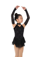 Jerry's Opera Gloves #627 Skating Dress - Black